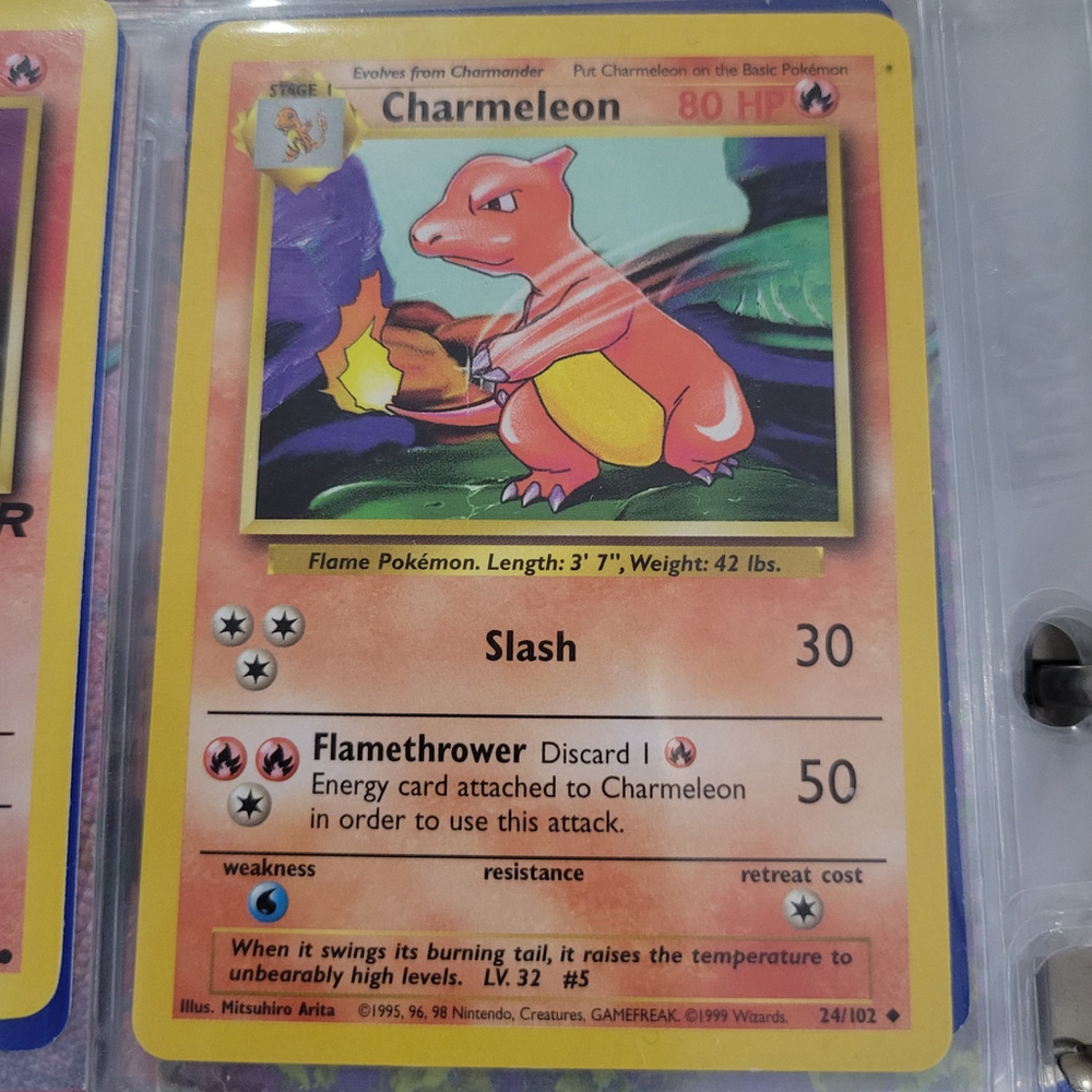 Pokemon Card Charmeleon
